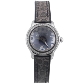 Corum Ladies Stainless Steel Diamond Bubble