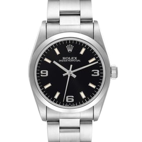 Rolex Oyster Perpetual Midsize Black Dial