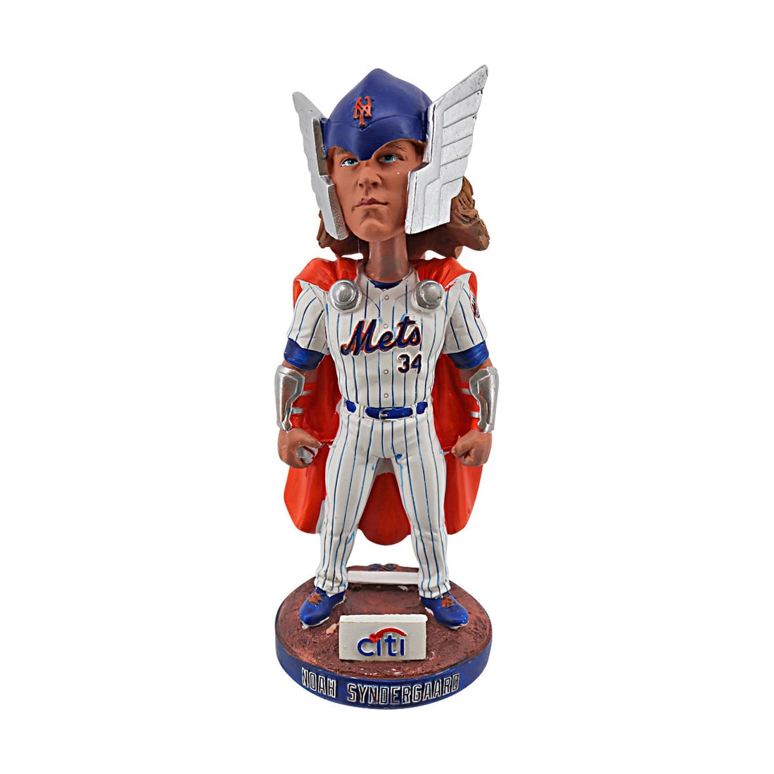 noah syndergaard new york mets thor: noah syndergaard new york mets thor sga bobblehead Noah Syndergaard New York Mets Thor SGA BobbleheadComes with Box SKU no: RBJ8282247954520 Guidelines for Bidding We recommend for all bidders to revi