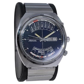 Wittnauer Steel Calendar Watch with Original