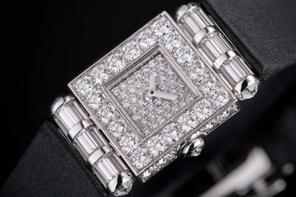 Chanel Matelasse Diamond Set Watch