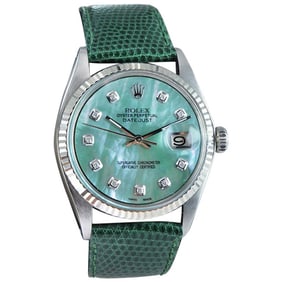 Rolex Steel Oyster Perpetual Datejust Custom