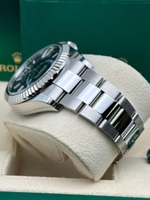 NEW Rolex Sky-Dweller Steel 18K White