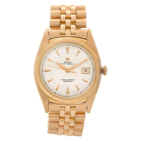 Rolex Oyster Perpetual Rose Gold Automatic