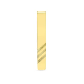 Vintage Solid Gold Money Clip 14k