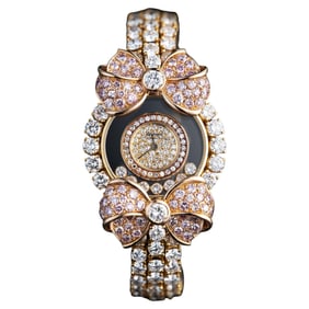 Chopard Happy Diamonds, White and Pink
