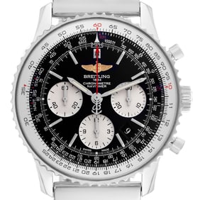 Breitling Navitimer 01 Black Dial Steel