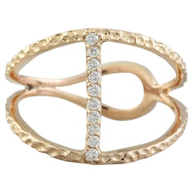0.12 CTW 14K Rose Gold Diamond Ring