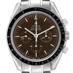 Omega Speedmaster Brown Dial Steel Mens