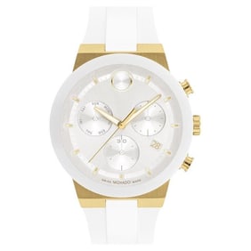 Movado Bold Fusion 44mm White Dial