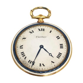 Cartier EWC Gold and Enamel 1920s