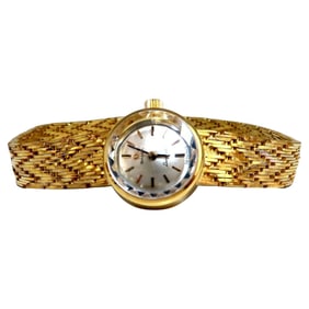 Vintage Omega Mechanical Automatic Watch 18kt