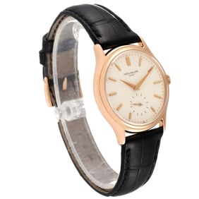 Patek Philippe Calatrava 18k Rose Gold