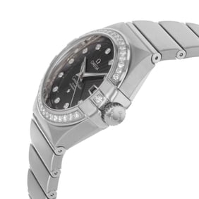 Omega Constellation Diamond 18K White Gold
