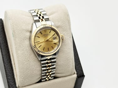 Rolex Ladies Date 6917 Champagne Dial