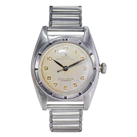 Rolex Steel Classic "Bubble Back" with