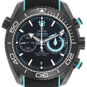 Omega Planet Ocean Deep Black Ceramic