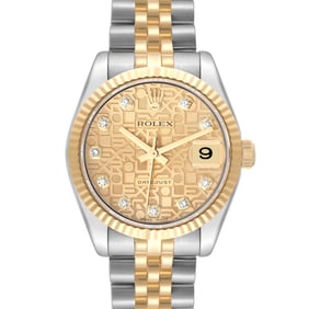 Rolex Datejust Midsize Steel Yellow Gold