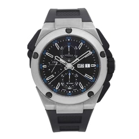 IWC Ingenieur Double chronograph Titanium Black
