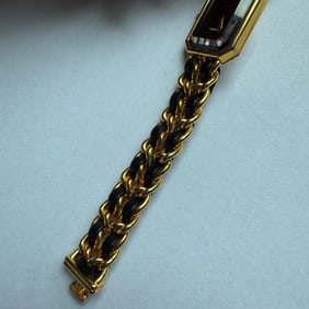 CHANEL 1987 Vintage PREMIERE Watch Black