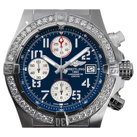 Breitling Avenger II Blue Dial Custom