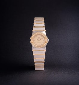 Omega Constellation Quartz Wristwatch, Gold &