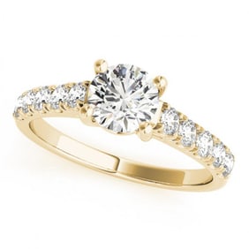2.1 ctw Certified VS/SI Diamond Ring 18k Yellow Gold