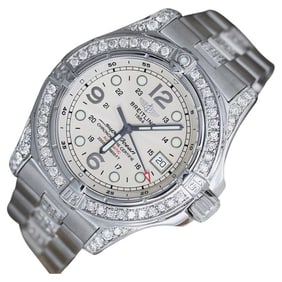 Breitling Superocean Steelfish Automatic A17390 Diamond