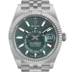New Rolex Sky-Dweller 18K White Gold