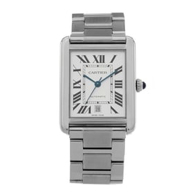 Cartier Stainless Steel 31mm Tank Solo