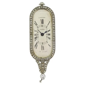 Cartier Art Deco Watch Fob Pendant