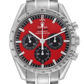Omega Speedmaster Schumacher Legend Red Steel