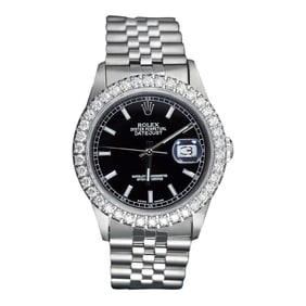 Rolex Datejust 36mm SS Diamond Bezel