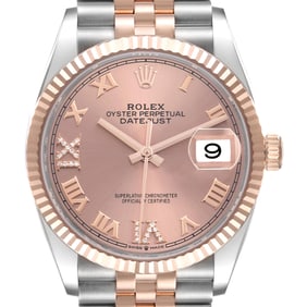 Rolex Datejust 36 Steel Everose Rose