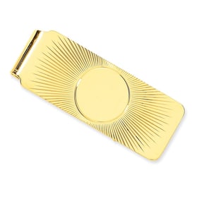 14k Solid Gold Money Clip (52