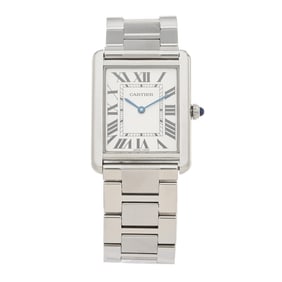 Cartier Stainless Steel 27mm Tank Solo