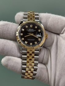 Rolex Datejust 126233 Black Diamond Dial