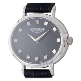 18 Karat White Gold Ladies Longines