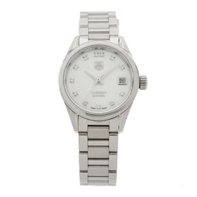 Tag Heuer Stainless Steel Diamond Mother