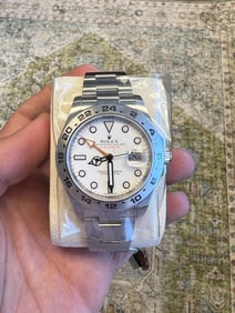 Rolex Explorer II MINT White Dial