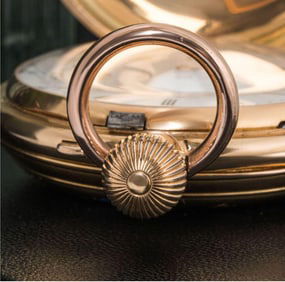 Rare & Historic Rose Gold Enamelled