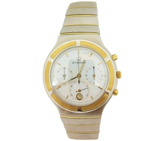Eterna Yellow Gold Stainless Steel Airforce
