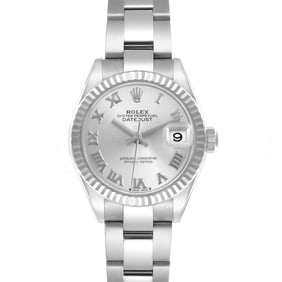 Rolex Datejust 28 Steel White Gold