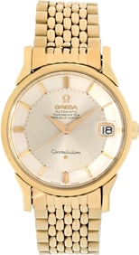 Omega Constellation 168.005 Gold Fill Silver
