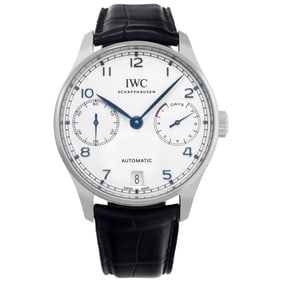 IWC Portuguese IW500705 Stainless Steel Silver
