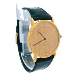 Corum $20 Gold Coin Mechanical Watch