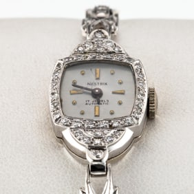 Nastrix Womens 14k Gold and Platinum