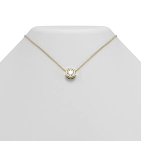 1 ctw Diamond Necklace 18K Yellow Gold
