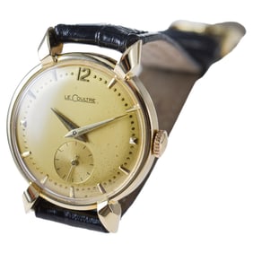 Le Coultre 18Kt Solid Gold Round