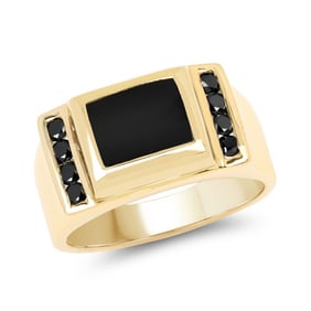 2.14 CT Genuine Black Onyx and